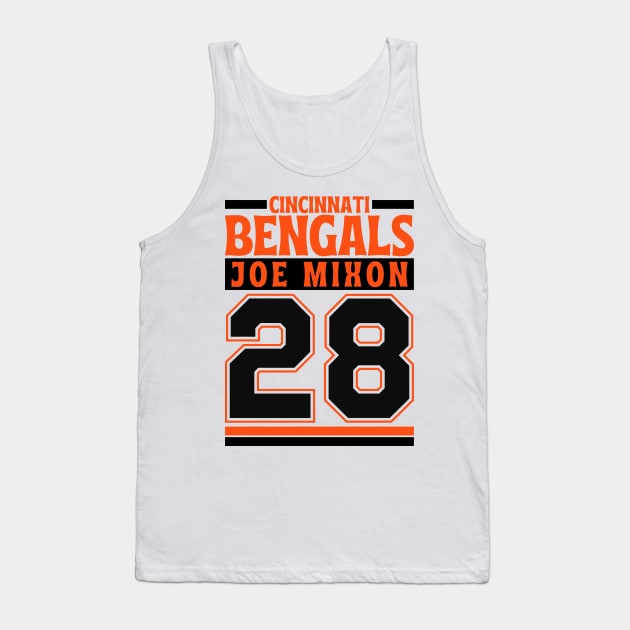 Cincinnati Bengals Joe Mixon 28 Edition 3 Tank Top by Astronaut.co